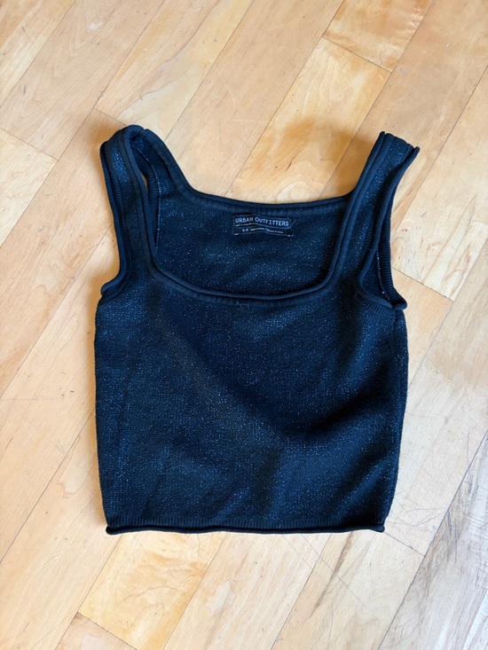 Urban Outfitters Tops - Fairy Glitter Glam Cropped Top Blue Urban Outfitters top Festival  Sz Sm